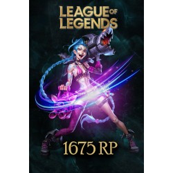 League Of Legends 1675 RP
