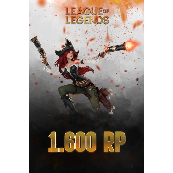 League Of Legends 1600 Rp Tr