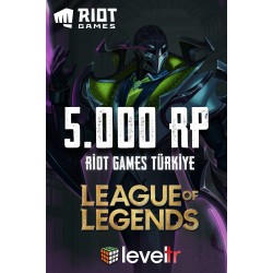 League of Legends 5000 RP - Riot Games - LOL