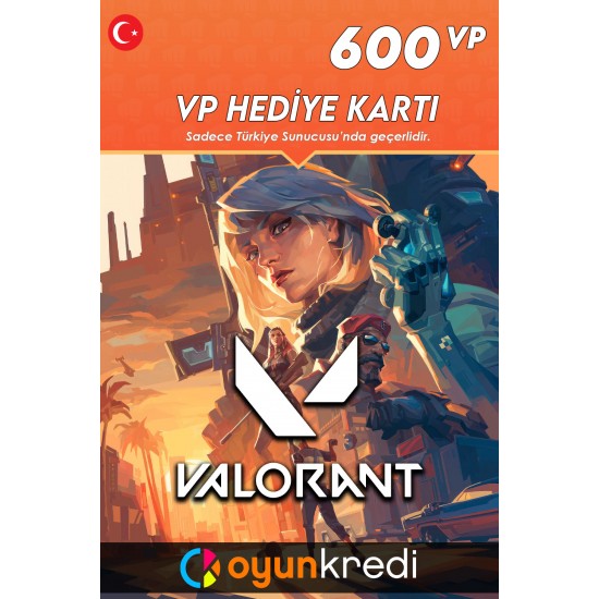 600 Valorant Points TR