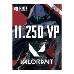 Valorant 11250 VP - Riot Games