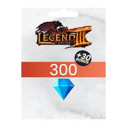 Legend Online 300 + 30 Bonus Elmas Gpay Epin