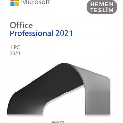 Office 2021 PRO Dijital Lisans Anahtarı, ÖMÜR BOYU, GARANTİLİ, ORİJİNAL 2021 ESD KEY, HEMEN TESLİM