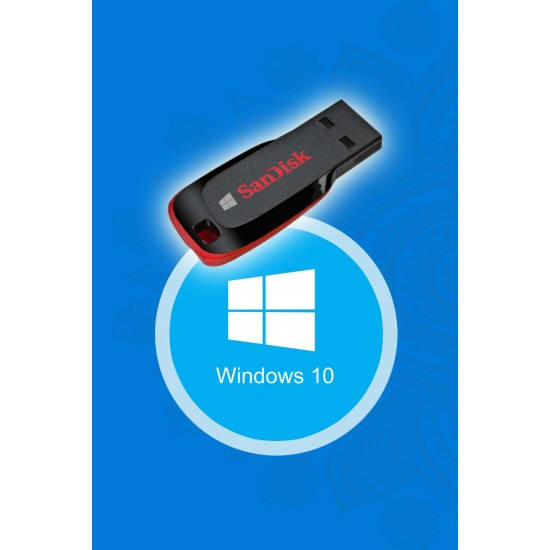 Windows 10 Kurulum Flash Disk Bellek (UEFI GPT)