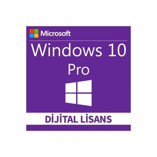 Windows 10 Pro Orjinal Dijital Lisans Anahtarı