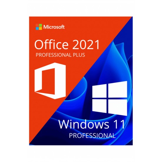 Windows 11 Pro + Office 2021 Pro Plus Dijital Ürün Anahtarı