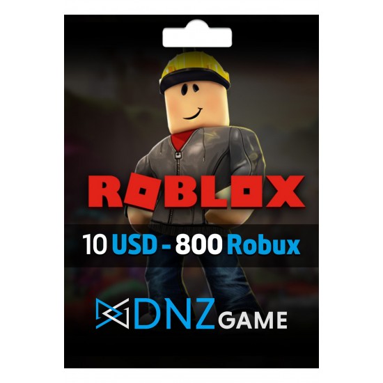 Gift Card 10 Usd 800 Robux