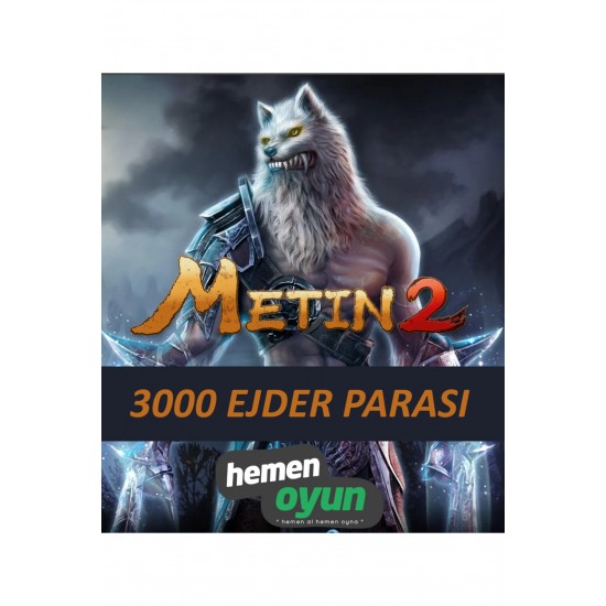 Metin2 3000 Ejder Parası Metin 2 Ep