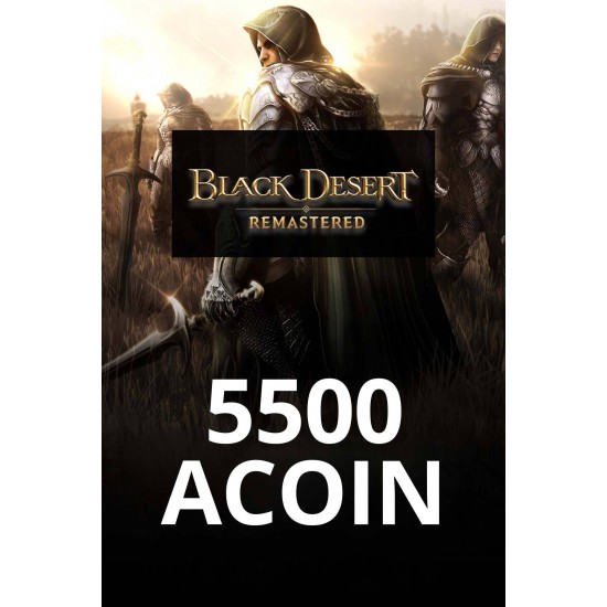 Black Desert 5500 A-Coin